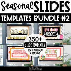 seasonal slides templates bundle 2