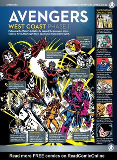 the avengers west coast phase 1 poster