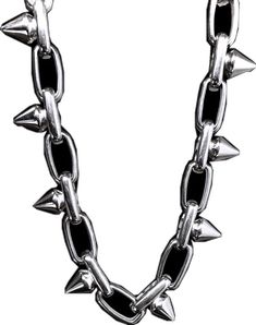 Punk Style Stainless Steel Jewelry With Adjustable Chain, Punk Jewelry With Adjustable Stainless Steel Chain, Punk Stainless Steel Jewelry With Adjustable Chain, Punk Style Gunmetal Chain Jewelry, Edgy Stainless Steel Choker Necklace, Silver Chain Link Punk Necklace, Punk Style Chain Link Jewelry With Lobster Clasp, Edgy Silver Stainless Steel Necklace, Punk Necklace With Adjustable Chain