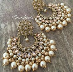 Bridal Jewellery Earrings, Indian Bridal Jewelry Sets, Antique Jewellery Designs, Fancy Jewellery Designs, Jewelry Set Design, India India, Antique Jewelry Indian