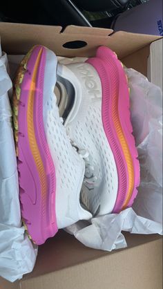 Pink Hoka Shoes, Sport Shoes Women, Shoe Inspiration, Girly Shoes