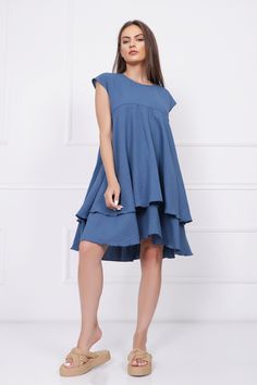 "Make a statement at your next event with our blue asymmetric sleeveless shift dress. This unique piece boasts an elegant layered asymmetrical design, making it a perfect choice for formal occasions. Step into the spotlight with this smock mini dress that's perfect for any event. Features: 💙 Striking Blue Hue 👗 Sleeveless Shift Style 🌟 Asymmetric and Layered Design 👑 Ideal for Formal Events Order now for a chic and unforgettable addition to your event wardrobe! SIZES: XS, S, M, L, XL and Cus Dress Event, Dress Layered, Asymmetric Dress, Layered Design, Sleeveless Shift Dress, Dress Formal, Asymmetrical Design, Smock Dress, Asymmetrical Dress