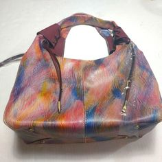 Madi Claire Handbag Tumbled Grain Vegan Leather Hobo With Whip Stitching. Multicolor. Nwt Beautiful Handbags. Shoulder Straps Are Not Included. View The Item Carefully For Details And Measurements Before Purchasing. Feel Free To Ask Questions. All Purchases Ship Same Day If Ordered By 2pm Central Time Or Within 24 Business Hours. All Offers Considered & Answered Quickly. From A Smoke-Free/ Pet Free Home Bundle And Save Multicolor Hobo Bag With Removable Pouch And Double Handle, Multicolor Double Handle Hobo Bag With Removable Pouch, Multicolor Hobo Bag With Leather Handles For Daily Use, Multicolor Large Capacity Hobo Bag For Everyday Use, Multicolor Leather Satchel With Handle Drop, Multicolor Hobo Shoulder Bag For Errands, Colorful Everyday Bag With Handles, Multicolor Shoulder Hobo Bag For Errands, Colorful Everyday Bags With Handles