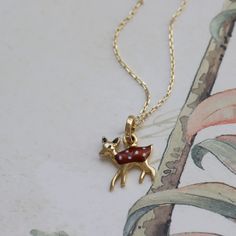 14k Real Gold Necklace Red Enamel Deer Pendant Minimalist Animal Design Charm Dainty Elegance Christmas Gift for Women Valentine's Day ⓂMaterials & Specifications : Necklace Chain Lengths : 42 cm (16.5 in) 44 cm (17.3 in) 46 cm (18.1 in) 48 cm (18.8 in) 50 cm (19.6 in) Deer Pendant Width : 1 cm (0.39 in) Deer Pendant Length : 1 cm (0.39 in) Dainty Red 14k Gold Necklace, Christmas Yellow Gold Sterling Silver Necklace, Dainty Yellow Gold Christmas Jewelry, Dainty Yellow Gold Jewelry For Christmas, Deer Pendant, Real Gold Necklace, Pendant Minimalist, Tiny Elephant, Beautiful Gold Necklaces