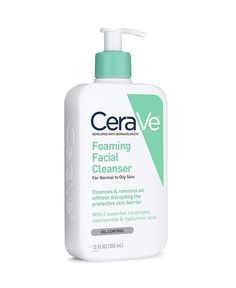 6 Deep-Cleansing Face Washes on Amazon That Will Unclog Your Pores for Good | This gel cleanser from CeraVe is gentle but super effective at cleansing skin. Made with essential ceramides (naturally occurring lipids that diminish over time), this cleanser removes dirt and oil without irritating your protective skin barrier.  #beauty #skincare #beautyproducts #amazonfinds #realsimple Koleksi Parfum, Deep Cleansing Facial, Best Face Wash, Foaming Facial Cleanser, Cleansing Face, Skin Cleanse, Skin Care Items, Skin Cleanser Products