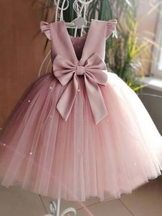 Puffy Tulle Skirt, Baby Girl Princess Dresses, Toddler Flower Girls, Pink Ball Gown, Cheap Flower Girl Dresses, Pink Flower Girl Dresses, Toddler Flower Girl Dresses, Chique Outfits, Tulle Flower Girl