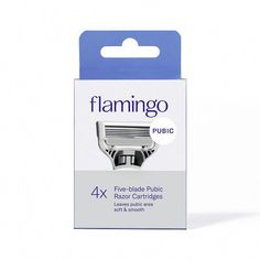 Flamingo’s Five-Blade Pubic Razor Blade Refill Cartridges are thoughtfully designed for pubic hair and skin. The razor blade refills feature 5 blades for a long-lasting shave and leave the bikini area feeling soft and smooth. Face Wax, Waxing Kit, Smooth Shave, Shave Gel, Razor Blade, Natural Pain Relief, Skin Prep, Personal Hygiene