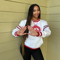 Unisex sizing we suggest going down a size - Chenille patch logo - Knit Ribbing Red Collegiate Sweatshirt With Ribbed Cuffs, Disney Chenille Patch Sweatshirt, University Red Collegiate Crew Neck Sweatshirt, Collegiate University Red Crew Neck Sweatshirt, Collegiate Team-colored Hooded Sweatshirt, Logo Knit, Patch Logo, Crew Neck, ? Logo