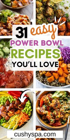 the best power bowl recipes you'll love