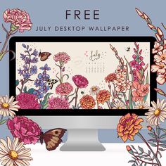 Free July Desktop Wallpaper by Angie Spurgeon, Artwork By Angie on Etsy | Free desktop wallpaper backgrounds, Desktop wallpaper calendar, Floral wallpaper desktop #Floral_Desktop_Wallpaper_Aesthetic #June_2023_Calendar_Wallpaper_Desktop_Aesthetic #October_2023_Calendar_Wallpaper_Laptop #September_2023_Calendar_Wallpaper_Laptop June 2023 Calendar Wallpaper Desktop Aesthetic, October 2023 Calendar Wallpaper Laptop, September 2023 Calendar Wallpaper Laptop, July 2024 Desktop Wallpaper, September 2023 Desktop Wallpaper, July Wallpaper Desktop, July Desktop Wallpaper, August Desktop Wallpaper, September Desktop Wallpaper