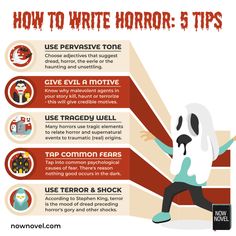 how to write horror 5 tips