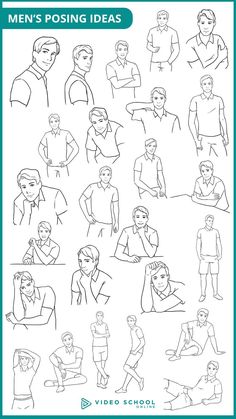 men's poses coloring pages for kids and adults to color on the same page