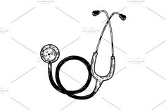 a medical stethoscope with a sphyometer on the handlebars