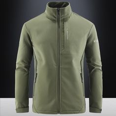 Season:Autumn / Fall,Winter; Fabric:Polyester; Gender:Men's; Activity:Traveling; Clothing Type:Windbreaker Jacket; Occasion:Hiking,Running,Traveling,Outdoor; Age Group:Adults'; Function:Thermal Warm; Pattern:Solid Color; Sports Clothing Sub Category:Hiking Jacket,Softshell Jacket; Listing Date:07/18/2024; Bust:; Length:; Sleeve Length: Fall Outdoor Windbreaker With Fleece Lining, Winter Windproof Track Jacket, Outdoor Fleece-lined Outerwear, Outdoor Solid Outerwear With Fleece Lining, Fall Windbreaker With Fleece Lining For Outdoor Activities, Winter Stand Collar Outerwear For Outdoor Activities, Winter Outerwear For Outdoor Activities With Stand Collar, Outdoor Stand Collar Outerwear With Pockets, Stand Collar Outerwear With Pockets For Outdoor Activities