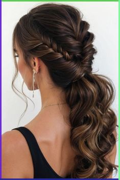 You can stop postpartum hair loss now with these natural remedies. You can prevent hair loss after pregnancy with these tips. #newmom #postpartum #pregnant #PostpartumHairLossRemedies #FrontHairLossFemaleRemedy Teen Wedding Hairstyles, Teen Updo Hairstyles, Grad Hair, Graduation Hair, Cute Prom Hairstyles, Formal Hairstyles For Long Hair, Prom Hairstyle, Simple Prom Hair, Hoco Hairstyles