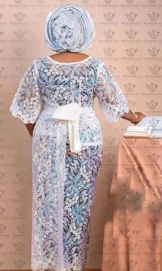 https://youtu.be/ZbGM62cX56g Nigerian Lace Blouses For Wrapper, Wearable Atelier, Iro And Buba Styles Lace Classy, Iro And Blouse Lace Styles Latest, African Long Dress, African Lace Dress, Buba Styles