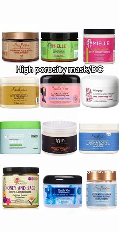 Hair Care For High Porosity Hair, High Porosity Curly Hair Routine, Hair Products For High Porosity Hair, 4c High Porosity Hair Products, High Porosity Curly Hair Products, Hair Products For 4c Natural Hair, High Prosperity Hair Products, High Porosity 4c Hair, 3b Curly Hair Products