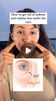 Tear Trough, Tears In Eyes, Face Lifting, Face Yoga, Boho Chic, Yoga, Instagram