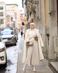 Chic Skirt Outfits, Outfits Muslim, Street Hijab Fashion