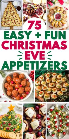 The best Christmas Eve appetizer and party snacks for a crowd, like finger foods, dip recipes, and apps for a holiday dinner party. Christmas Eve Appetizers, Easy Christmas Appetizers, Xmas Appetizers, Potluck Appetizers, Christmas Party Appetizers, Christmas Party Menu, Best Christmas Appetizers, Easy Christmas Party, Christmas Finger Foods