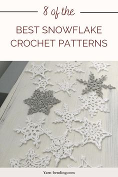 the best snowflake crochet patterns