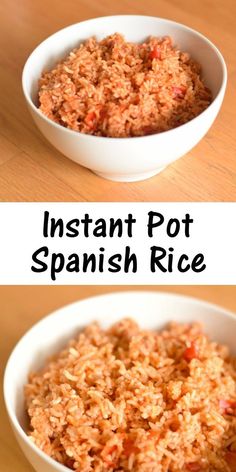 two bowls filled with rice on top of a wooden table