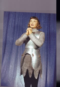 Ingrid Bergman Joan Of Arc Cosplay, Joan Of Arc Costume Diy, Costume Chevalier, St Joan Of Arc, Saint Joan Of Arc, Jeanne D'arc, St Joan