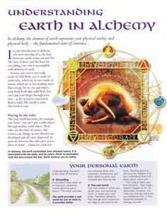 Mind, Body, Spirit Collection - Understanding Earth In Alchemy Witch Magic, Earth Elements, Spiritual Healing