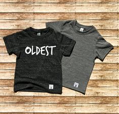 Middle Child Shirt - Oldest Child Pregnancy Announcement Shirt freeshipping - BirchBearCo Funny Sister, Funny Toddler Shirt, Funny Toddler, 2nd Birthday Shirt, Aunt T Shirts, Big Brother Shirt, 50th Clothing, Space Shirts, Brother Shirts