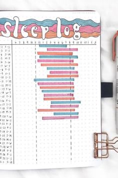 Bujo Savings Tracker Ideas, Journal Ideas Sleep Tracker, Bullet Journal Ideas Sleep Tracker, Bullet Journal Water Tracker, Sleeping Tracker, Sleep Tracker Bullet Journal, Sleep Log