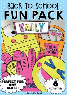 back to school fun pack for kids