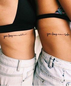 two women's butts with the words you are my friend written on them