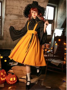 ❤︎Little Witch Comic Halloween Setup❤︎
Please allow 2-3 weeks for product shipping. Modern Witch Outfit, Witch Comic, Halloween Setup, Purim Costumes, Halloween Tea Party, Witch Cosplay, Halloween Skirt, Party Photoshoot, Royal Tea