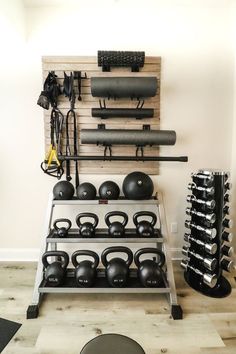 HOME GYM INSPO | HOME GYM MUST HAVES Small Home Gym