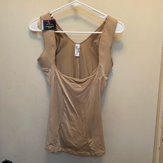 Nwt Maidenform Shape Wear. Yummy, Back, And Waist Control. Firm Control. Size 2xl. Cooling Fabric. Your Able To Wear Your Own Bra With It. Bodycon Tank Top With Built-in Bra And Scoop Neck, Fitted Beige Tops With Built-in Bra, Bodycon Sleeveless Top With Built-in Bra, Fitted Tops With Built-in Bra For Loungewear, Fitted Beige Top With Built-in Bra, Solid Stretch Shapewear Tops, Stretch Seamless Shapewear Tops, Stretch V-neck Shapewear For Summer, Summer V-neck Stretch Shapewear