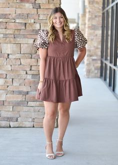 This dress features embroidered floral sleeves. Mckenzie is wearing a medium Fall Tailgating, Flow Dress, Floral Sleeves, Floral Sleeve, White Maxi, Hair Accessories Jewelry, White Maxi Dresses, Dress Romper, Cardigan Jacket