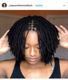 Micro Twist Locs Extensions, Small Locs Extensions, Small Twists Natural Hair Short Hair, Micro Locs Two Strand Twist, Small Twists Natural Hair, Small Dreadlocks, How To Retwist Dreads, Interlock Micro Locs, Loc Bob On Micro Locs