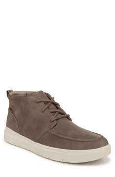 A flexible sole grounds this modern chukka sneaker outfitted with a cushioned heel lining for added comfort. Synthetic upper/textile lining/synthetic sole Imported Chukka Sneakers, Sneaker Men, Sneakers Outfit, Mocha, Nordstrom Rack, Men's Shoes, Shoe Boots, Nordstrom, Boots