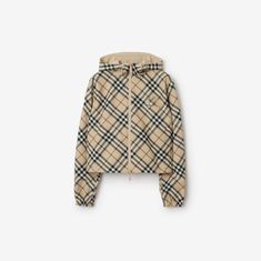 Burberry Tops Women, Personalized Scarves, Knight Design, Check Jacket, Burberry Tops, Hoodie Collection, Newborn Onesies, Checked Jacket, Twill Jacket