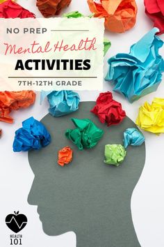 With growing awareness, schools are increasing the amount of mental health curriculum that is incorporated into classrooms- kindergarten through high school during those tough teenage years!  Here you will find mental health lesson plans full of tips and mental health activities aimed at teenagers. Besides being easy to implement right away, your teens will find them fun, engaging and perspective changing! #mentalhealth #healthclass #lifeskills Mental Health Activity Ideas, Mental Health Activity, Health Lesson Plans, Arts And Crafts Ideas, Mental Health Activities, Art Therapy Projects, Health Class, Health Activities, School Social Work