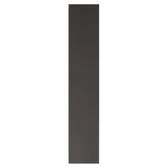 a tall black object is shown against a white background, it appears to be in the shape of a rectangle