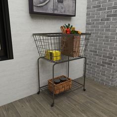 Create a calming, organized space with style. Filled with shoes, laundry, blankets and more, these storage carts are a stylish way to store your stuff. This mesh rolling cart is a multifunctional home piece that can serve as a laundry hamper, pillow and blanket basket, cart , or planter stand. This item ships in 1 carton. Suitable for indoor use only. This item ships fully assembled in one piece. Maximum weight limit is 20 lbs. This is a single gray colored laundry cart. Industrial style. Grayso Storage Carts, Iron Basket, Laundry Cart, Cart With Wheels, Wire Basket Storage, Blanket Basket, Industrial Storage, Basket Storage, D Gray