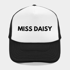 Embrace the elegance and charm of the 'Miss Daisy' design. This captivating artwork celebrates timeless beauty and grace, making it a perfect addition to your collection. Let the classic allure of 'Miss Daisy' brighten your day. -- Choose from our vast selection of Trucker hats to match with your favorite design to make the perfect custom graphic Hat. Customize your color! For men and women. Driving Miss Daisy, Beauty And Grace, Daisy Design, Brighten Your Day, Trucker Hats, Timeless Beauty, Trucker Hat, Daisy, Men And Women