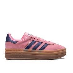 Brand New With Tags And Still In Box! Ordered A Size 7 So They Fit Size 7.5 And I’m Unfortunately An 8! Can’t Return Because They’re From Stockx. Adidas Pink Platform Sneakers For Streetwear, Pink Leather Platform Sneakers With Vulcanized Sole, Adidas Lace-up Platform Sneakers, Adidas Platform Sneakers With Gum Sole, Adidas Sneakers With Gum Sole, Adidas Platform Sneakers With Round Toe, Adidas Gazelle Bold Pink, Adidas Gazelle Blue, Adidas Gazelle Bold