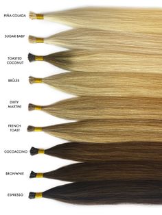 KOVI 22" I-tip Hair Silky Straight – KOVI HAIR Hair Extension Shop, Coconuts Beach, Demi Permanent, Beach Blonde, Iced Mocha, Flat Iron Curls, Spiced Cider, Hair Extensions Best, 100 Remy Human Hair