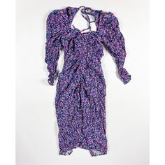 New Zara Ruched Micro Floral Flower Print Pattern Puff Sleeve Midi Dress Xs New With Tags. No Rips, Tears, Stains Or Discolorations. Measured Flat- Underarm: 15in Sleeve Length: 21in Top To Bottom: 47in [Rappaport] Spring Purple Floral Dress, Chic Purple Puff Sleeve Midi Dress, Chic Purple Midi Dress With Puff Sleeves, Purple Long Sleeve Midi Dress For Garden Party, Feminine Purple Floral Dress, Zara Floral Print Midi Dress For Brunch, Purple Floral Print Knee-length Midi Dress, Purple Floral Print Midi Dress For Garden Party, Spring Purple Floral Midi Dress