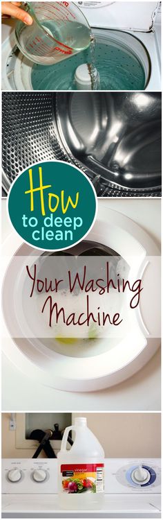 how to clean your washing machine and wash it in the kitchen with this simple trick