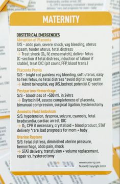 a close up of a label on a table with many different types of medical items