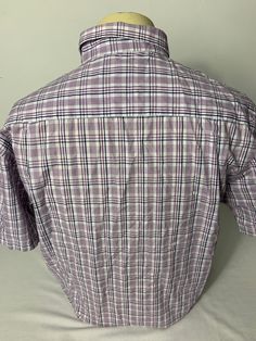 Dunnes Regular Fit Shirt Size Medium Color: white, navy and purple Material: cotton Thinner material bag 19v JN Fitted Skirt, Thrift Store, Workout Shirts, Casual Button Down Shirt, Color White, Men Casual, Turtle Neck, Size Medium, Navy