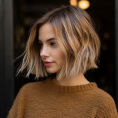 Choppy Layered Bob Choppy Bob Hairstyles, Chin Length Hair, Hair 2024, Long Bob Hairstyles, Short Bob Hairstyles